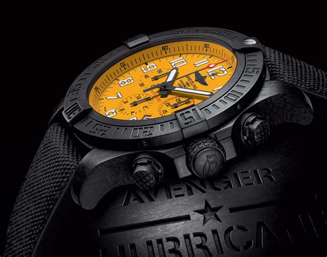 breitling avenger hurricane black 12hr|breitling avenger hurricane 12h.